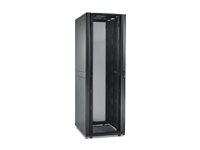 APC NetShelter SX Enclosure with Sides - Teline - musta - 42U AR3150