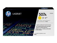 HP 507A - Keltainen - alkuperäinen - LaserJet - väriainekasetti (CE402A) malleihin Color LaserJet Enterprise MFP M575; LaserJet Pro MFP M570 CE402A