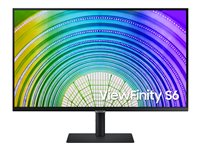 Samsung ViewFinity S6 S32A600UUP - S60UA Series - LED-näyttö - QHD - 32" - HDR LS32A600UUPXEN