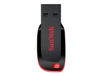 SanDisk Cruzer Blade - USB Flash-asema - 16 Gt - USB 2.0 SDCZ50-016G-B35