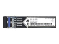 Cisco - SFP (mini-GBIC) lähetin-vastaanotin-moduuli - 1GbE - 1000Base-LX, 1000Base-LH - LC/PC single-mode - jopa 10 km - 1310 nm malleihin Cisco 38XX, 39XX, 4451, 892; 250 Series; Catalyst 29XX, 3650, ESS9300; ME 3600; UCS 62XX GLC-LH-SMD=