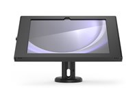 Compulocks Galaxy Tab S9+/S9FE+ 12.4" Apex Enclosure Tilting Stand 4" Black - Teline - nÃ¤kyvissÃ¤ oleva etu-/takakamera ja anturit malleihin tabletti - metallikehys - musta -näytön koko: 12.4" malleihin Samsung Galaxy Tab S9 FE+, Tab S9+ TCDP04124GAPXB