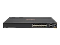 HPE Aruba CX 8360-16Y2C V2 - Kytkin - L3 - Hallinnoitu - 16 x 1/10/25 Gigabit Ethernet SFP / SFP+ / SFP28 + 2 x 40/100 Gigabit QSFP+ / QSFP28 - ilmavirtaus takaa eteenpäin - telineeseen asennettava - AC JL703C