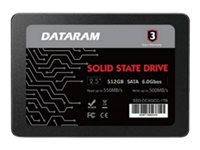 Dataram SSD-DCXGCC - SSD - 256 GB - sisäinen - 2.5" - SATA 6Gb/s SSD-DCXGCC-256G