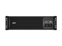 APC Smart-UPS SRT 5000VA RM - UPS (telineasennettava) - Vaihtovirta 230 V - 4500 watti(a) - 5000 VA - USB - lähtöliittimet: 12 - 3U - musta malleihin P/N: AR2487G, AR3100W, AR3105SP, AR3105W, AR3300W, AR3305W, AR4038IX432, NBWL0356A SRT5KRMXLI