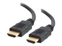 C2G 3m High Speed HDMI Cable with Ethernet - 4K - UltraHD - HDMI-kaapeli Ethernetillä - HDMI uros to HDMI uros - 3 m - musta malleihin Dell Inspiron 3847 82006