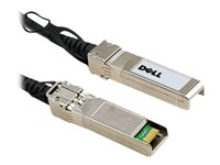 Dell Customer Kit - 25GBase-suorakytkentäkaapeli - SFP28 (uros) to SFP28 (uros) - 5 m - kaksoisakselinen - passiivinen malleihin PowerSwitch S5212F-ON, S5232F-ON, S5296F-ON 470-ACEY