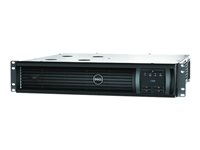 Dell Smart-UPS 1500VA LCD RM - UPS (telineasennettava) - Vaihtovirta 220/230/240 V - 1000 watti(a) - 1500 VA - Ethernet 10/100, RS-232, USB - lähtöliittimet: 4 - 2U - musta - sekä APC SmartConnect DLT1500RMI2UC