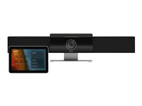 Poly Studio - Microsoft Teamsille - Medium Room Kit - videoneuvottelupakkaus (Poly GC8 -kosketusohjain, Poly Studio USB-videopalkki) - Zoom-sertifioitu, sertifioitu Microsoft Teamsille - musta 9C983AA