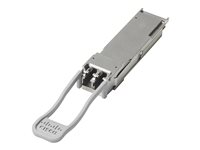 Cisco - QSFP+ lähetinvastaanotin-moduuli - 40GbE - 40GBASE-BiDi - monimuoto LC - jopa 150 m - 832-918 nm malleihin P/N: N6K-C6004-M12Q=, N7K-F312FQ-25=, N9K-C9396PX, N9K-X9636PQ, N9K-X9636PQ-RF QSFP-40G-SR-BD=