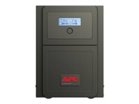 APC Easy UPS SMV SMV1000CAI - UPS - Vaihtovirta 220/230/240 V - 700 watti(a) - 1000 VA - 2 x akku/paristo - 7 Ah - 7 A/h - RS-232, USB - lähtöliittimet: 6 SMV1000CAI