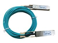 HPE X2A0 - Verkkokaapeli - QSFP+ to QSFP+ - 7 m - kuituoptinen - aktiivinen malleihin FlexFabric 12900E, 12900E 36-Port, 12902E JL287A