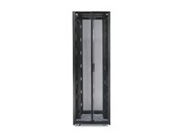 APC NetShelter SX Enclosure with Roof and Sides - Teline - musta - 42U - 19" AR3350