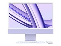 Apple iMac with 4.5K Retina display - all-in-one M3 - 8 Gt - SSD 512 GB - LED 24" Z19Q