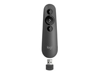 Logitech R500s - Kauko-ohjauksen kuvaus - 3 painiketta - keskiharmaa 910-006520