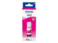 Epson 103 - 65 ml - magenta - alkuperäinen - täytemuste malleihin Epson L1210, L3210, L3211, L3250, L3251, L3256, L3260, L3266, L5296; EcoTank L11050, L1250 C13T00S34A