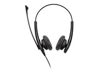 Jabra BIZ 1100 USB Duo - Kuulokkeet + mikrofoni - korvien päällä - langallinen - USB - musta - akateeminen - Zoom-sertifioitu, sertifioitu Microsoft Teamsille 1159-0159-EDU