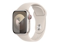 Apple - Hihna tuotteelle älykello - 41 mm - M/L-koko - tähtivalo MT2V3ZM/A