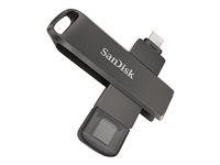 SanDisk iXpand Luxe - USB Flash-asema - 64 Gt - USB-C / Lightning SDIX70N-064G-GN6NN