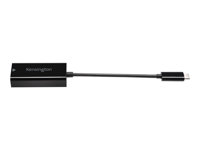 Kensington CA1100E USB-C to Ethernet Adapter - Verkkosovitin - USB-C 3.1 - Gigabit Ethernet x 1 K33475WW