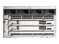 Cisco Catalyst 9404R - Kytkin - sivusta sivuun ilmavirtaus - telineeseen asennettava C9404R