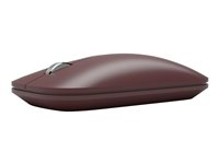 Microsoft Surface Mobile Mouse - Hiiri - optinen - 3 painiketta - langaton - Bluetooth 4.2 - burgundi - kaupallinen malleihin Surface Pro 7 KGZ-00013