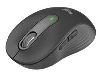 Logitech Signature M650 for Business - Hiiri - optinen - 5 painiketta - langaton - Bluetooth, 2.4 GHz - Logitech Logi Bolt USB-vastaanotin - grafiitti 910-006274