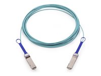 NVIDIA - 100GBase direct attach cable - QSFP to QSFP - 10 m - kuituoptinen - ei sisällä halogeenia, ethernet-tuki 980-9I134-00C010