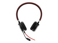 Jabra Evolve 40 Stereo - Kuulokkeet + mikrofoni - korvien päällä - vaihtokuuloke - langallinen 14401-10