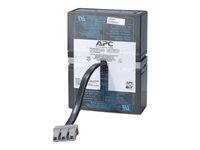 APC Replacement Battery Cartridge #33 - UPS akku - 1 x akku/paristo - Lyijyhappo - hiilenharmaa malleihin P/N: BR1100CI, BR1100CI-IN, BR650CI, BR650CI-RS, BT1500, BT1500BP, SC1000ICH, SN1000 RBC33