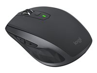 Logitech MX Anywhere 2S - Hiiri - laser - 7 painiketta - langaton - Bluetooth, 2.4 GHz - USB johdoton vastaanotin - grafiitti 910-006211