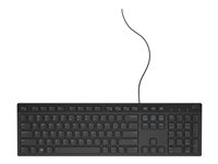 Dell KB216 - Näppäimistö - USB - QWERTY - Yhdysvaltain englanti kansainv. - musta 580-ADHY