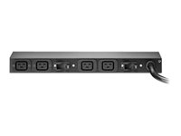 APC Basic Rack PDU AP6032A - Virranjakeluyksikkö (telineasennettava) - Vaihtovirta 200-240 V - tulo: IEC 60309 32A - lähtöliittimet: 4 (IEC 60320 C19 16A) - 3.65 m johto malleihin P/N: AR3103SP, AR3106SP, SRT1000RMXLI, SRT1000RMXLI-NC, SRT10RMXLIX806, SRT5KRMXLW-TW AP6032A