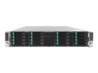 Intel Server Chassis H2216XXKR2 - Telineasennettava 2U - jopa 4 terät - SATA/SAS - pikavaihto H2216XXKR2