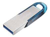 SanDisk Ultra Flair - USB Flash-asema - 64 Gt - USB 3.0 - sininen SDCZ73-064G-G46B