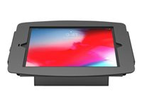 Compulocks iPad Pro 12.9" (3-6th Gen) Space Enclosure AV Conference Room Capsule - Asennuspakkaus (kotelo, base) - katselukulma 25° malleihin tabletti - lukittava - teräs, korkealaatuinen alumiini - musta -näytön koko: 12.9" -kiinnitysliitäntä: 100 x 100 mm - seinään asennettava, työpöytä, pöytäasennus malleihin Apple 12.9-inch iPad Pro (3. sukupolvi, 4. sukupolvi, 5th generation, 6. sukupolvi) 341B299PSENB