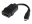 StarTech.com HDMI to micro HDMI 5in High Speed Adapter - HDMI-sovitin - 19 pin micro HDMI Type D uros to HDMI naaras - suojattu - musta