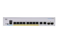 Cisco Business 250 Series CBS250-8P-E-2G - Kytkin - L3 - smart - 8 x 10/100/1000 (PoE+) + 2 x combo Gigabit Ethernet/Gigabit SFP - telineeseen asennettava - PoE+ (67 W) CBS250-8P-E-2G-EU