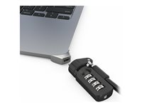 Compulocks Ledge adapter for MacBook Air 15" M2 and M3 with Combination Cable Lock - Järjestelmän suojauspakkaus - yhdistelmälukko MBALDG05CL