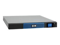 Eaton 5P 1550 Global Rackmount - UPS (telineasennettava) - Vaihtovirta 200/208/220/230/240 V - 1100 watti(a) - 1550 VA - RS-232, USB - lähtöliittimet: 6 - 1U - musta, sininen 5P1550GR-L