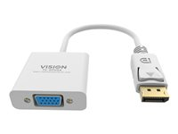 Vision - Videomuunnin - DisplayPort - VGA - valkoinen TC-DPVGA