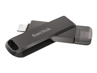 SanDisk iXpand Luxe - USB Flash-asema - 128 Gt - USB-C / Lightning SDIX70N-128G-GN6NE