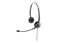 Jabra GN 2100 Flex-Boom Duo - Kuulokkeet + mikrofoni - korvien päällä - langallinen 2129-82-04