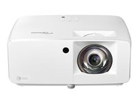 Optoma UHZ35ST - DLP-projektori - laser - kannettava - 3D - 3500 lumenia - 3840 x 2160 - 16:9 - 4K - valkoinen E9PD7LD11EZ2