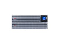 APC Easy UPS On-Line SRVL - UPS (telineasennettava) - Vaihtovirta 230 V - 900 watti(a) - 1000 VA - USB, RS-232, RJ-45, RJ-11 - lähtöliittimet: 6 - 4U - 19" - musta - sekä Kiskosarja malleihin Modbus Card SRVSMB001 SRVL1KRILRK