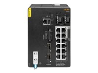 HPE Aruba 4100i - Kytkin - 8 x 10/100/1000 (PoE Class 4) + 4 x 10/100/1000 (PoE Class 6) + 2 x SFP+ - DIN-kiskoon kiinnitettävä - PoE Class 4 / PoE Class 6 JL817A