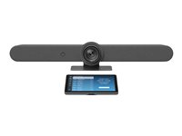 Logitech - Videoneuvottelupakkaus (Logitech Tap IP, Logitech Rally Bar) - Sertifioitu Zoom Rooms -tilaratkaisuille, Sertifioitu Microsoft Teams Roomsille, RingCentral Certified, Tencent Meeting -sertifioitu - grafiitti 991-000422