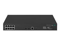 HPE Networking Comware 5120v3 8G PoE+ 2 SFP Switch - Campus - kytkin - Hallinnoitu - 8 x 10/100/1000Base-T + 2 x SFP - telineeseen asennettava - PoE+ - BTO S0F79A#ABB