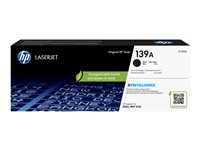 HP 139A - Musta - alkuperäinen - LaserJet - väriainekasetti malleihin LaserJet Pro 3001dw, 3001dwe, 3003dw W1390A