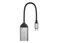 HyperDrive - Näyttösovitin - 24 pin USB-C uros to HDMI naaras - hopea - tuki 8K 60 Hz, tuki 144 Hz:n 4K HD-H8K-GL